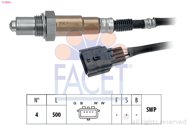 Кисневий датчик   10.8094   FACET