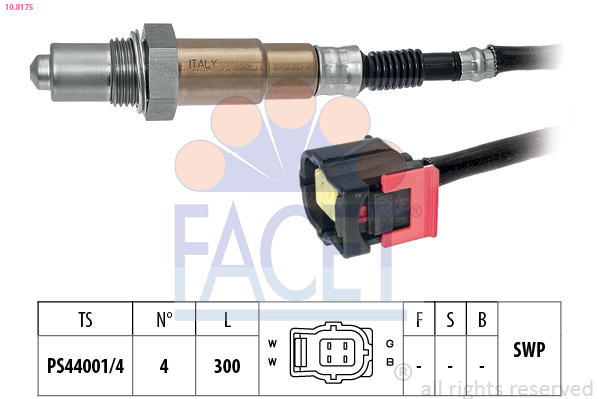 Кисневий датчик   10.8175   FACET