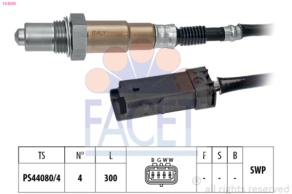 Кисневий датчик   10.8205   FACET