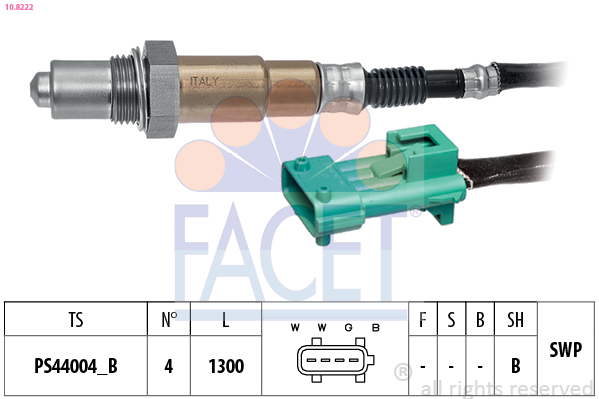 Кисневий датчик   10.8222   FACET