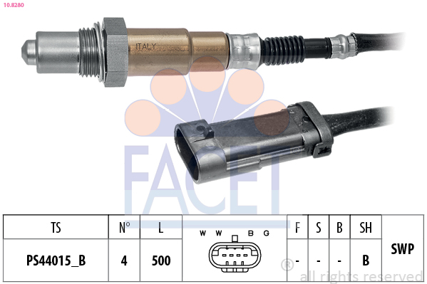 Кисневий датчик   10.8280   FACET