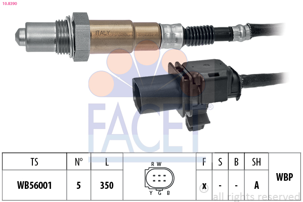 Кисневий датчик   10.8390   FACET