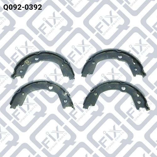 Колодки гальма стоянки, Q-FIX Q0920392 Колодки гальма стоянки, Q-FIX Q0920392