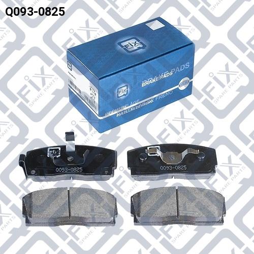 Колодки гальмівні передні дискові, Q-FIX Q0930825 Колодки гальмівні передні дискові, Q-FIX Q0930825