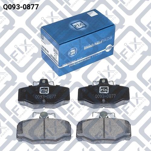 Колодки гальмівні задні дискові, Q-FIX Q0930877 Колодки гальмівні задні дискові, Q-FIX Q0930877