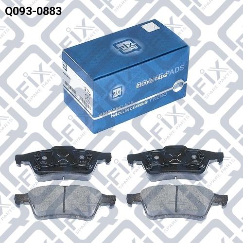 Колодки гальмівні задні дискові, Q-FIX Q0930883 Колодки гальмівні задні дискові, Q-FIX Q0930883