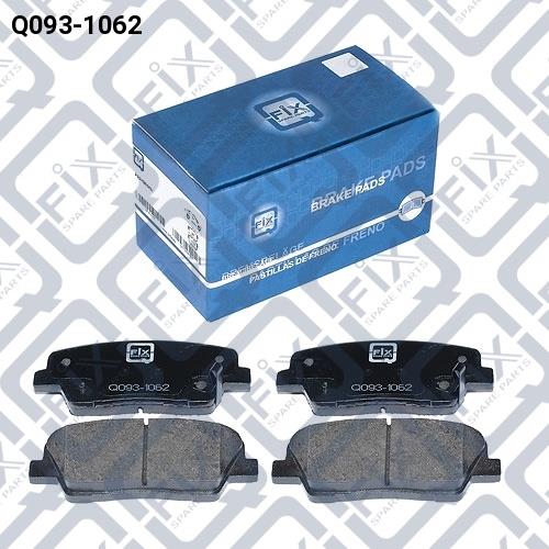 Колодки гальмівні задні дискові, Q-FIX Q0931062 Колодки гальмівні задні дискові, Q-FIX Q0931062