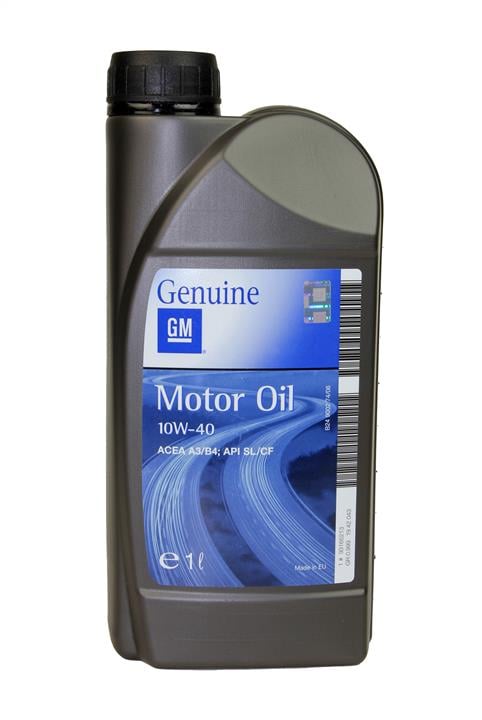 Моторное масло GENERAL MOTORS Semi Synthetic 10W-40 1 л, 93165213