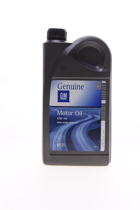 Олива моторна напівсинтетична General Motors "Motor Oil 10W-40", 2л 93165214 GENERAL MOTORS #0