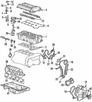 Ущільнення, голівка циліндра   12 597 769   GENERAL MOTORS