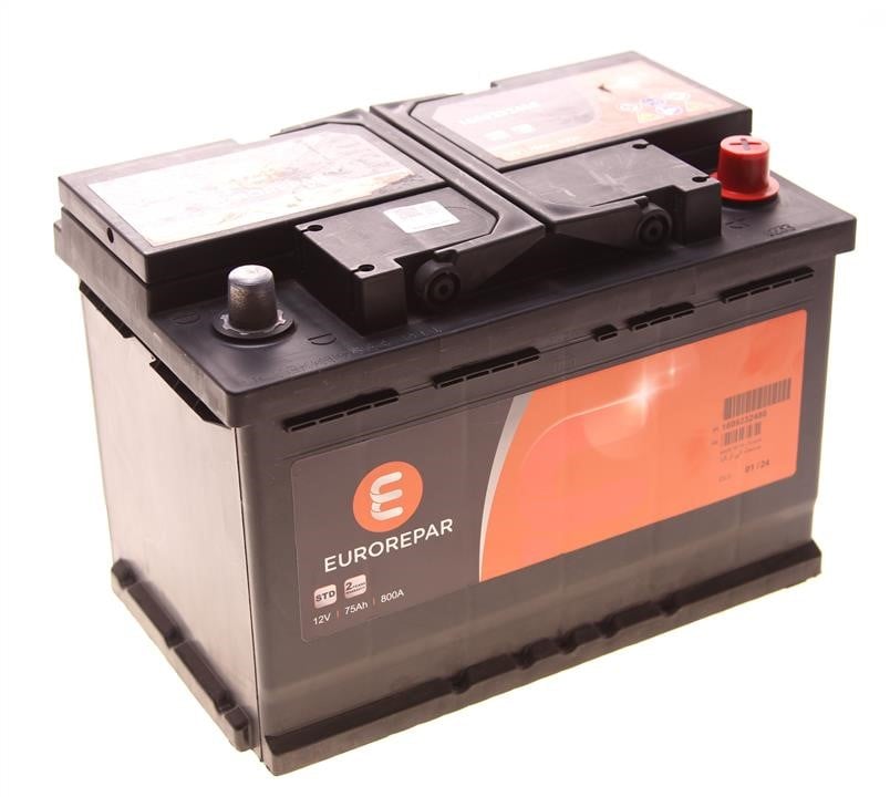Батарея акумуляторна Eurorepar 12В 75Аг 800А(EN) R+, EUROREPAR 1609232480 Батарея акумуляторна Eurorepar 12В 75Аг 800А(EN) R+, EUROREPAR 1609232480