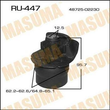 Сайлентблок VOLTS /ZZE136, ZZE137/ задн (RU-447) MASUMA, MASUMA RU447 Сайлентблок VOLTS /ZZE136, ZZE137/ задн (RU-447) MASUMA, MASUMA RU447