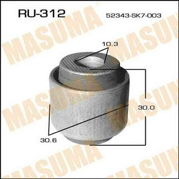Сайлентблок заднего нижнего рычага Honda CR-V (-01) (RU-312) MASUMA, MASUMA RU312 Сайлентблок заднего нижнего рычага Honda CR-V (-01) (RU-312) MASUMA, MASUMA RU312