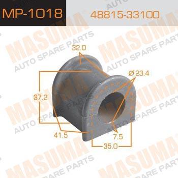 Втулка стабилизатора переднего (Кратно 2) Toyota Camry (01-) (MP-1018) MASUMA, MASUMA MP1018 Втулка стабилизатора переднего (Кратно 2) Toyota Camry (01-) (MP-1018) MASUMA, MASUMA MP1018