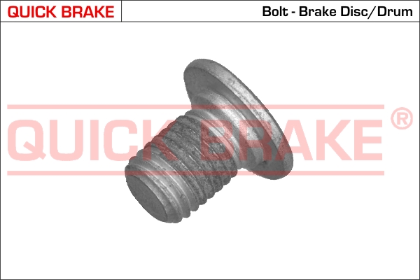 Гвинт, гальмівний диск, QUICK BRAKE 11661 Гвинт, гальмівний диск, QUICK BRAKE 11661