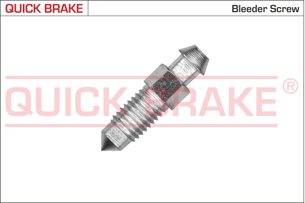 Повітровипускний гвинт/клапан   0053X   QUICK BRAKE