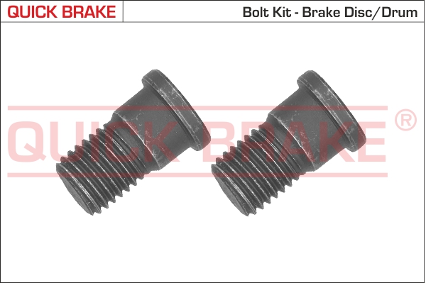 Комплект болтов, тормозной диск   11666K   QUICK BRAKE