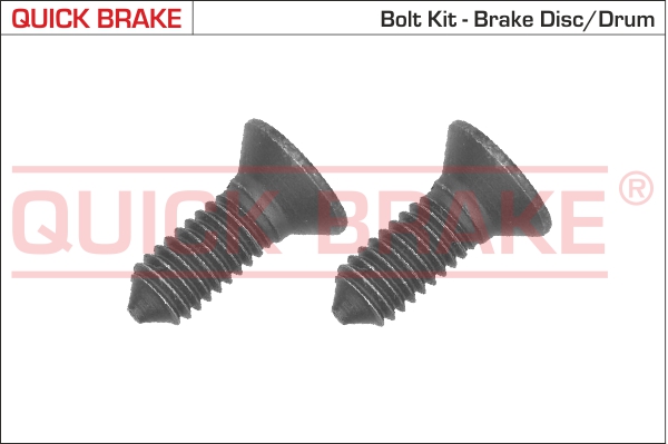 Комплект болтов, тормозной диск   11667K   QUICK BRAKE