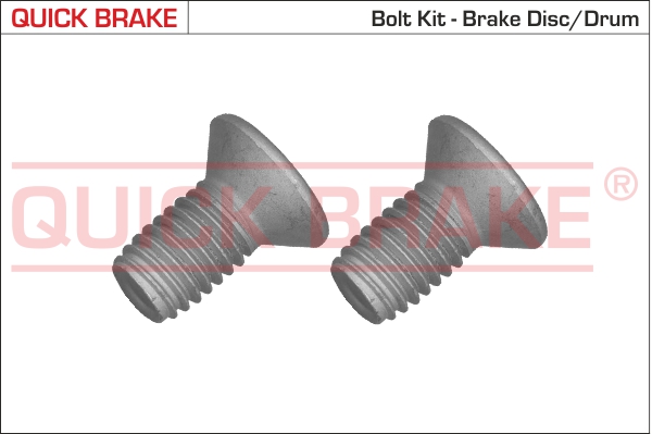 Комплект гвинтів, гальмівний диск   11670K   QUICK BRAKE
