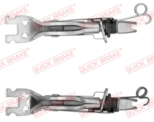 Комплект регулятора, барабанный тормозной механизм   101 53 002   QUICK BRAKE