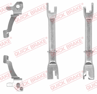 Комплект регулятора, барабанный тормозной механизм   110 53 002   QUICK BRAKE