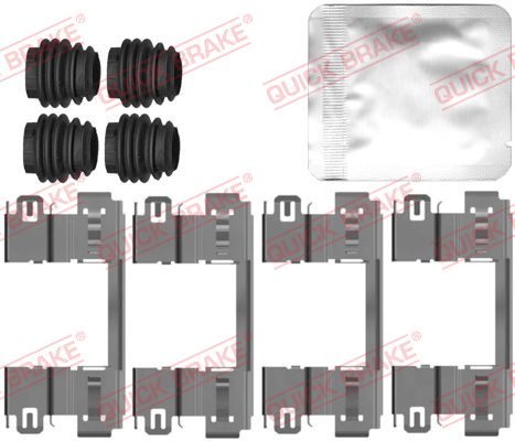 Комплект приладдя, накладка дискового гальма   109-0147   QUICK BRAKE