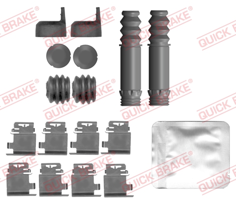 Комплектующие, колодки дискового тормоза   109-0159   QUICK BRAKE