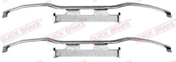 Комплектующие, колодки дискового тормоза   109-1213   QUICK BRAKE