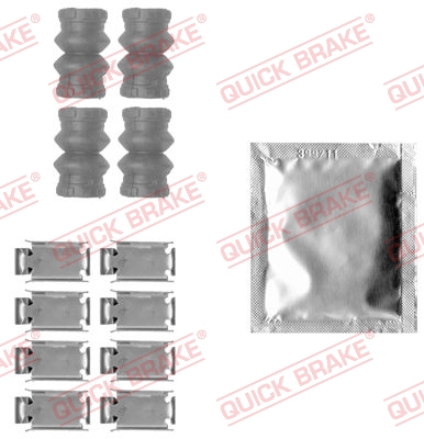 Комплект приладдя, накладка дискового гальма   109-1788   QUICK BRAKE