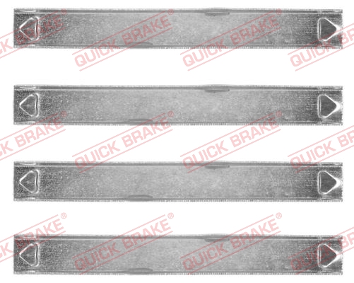 Комплект приладдя, накладка дискового гальма   109-1857   QUICK BRAKE
