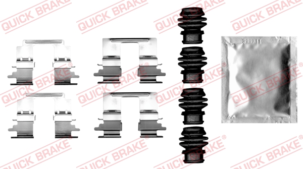 Комплект приладдя, накладка дискового гальма   109-1896   QUICK BRAKE