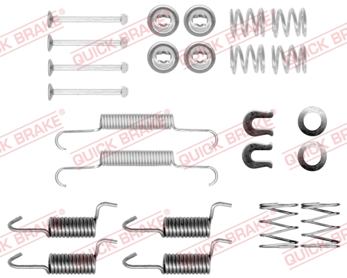 Комплектующие, стояночная тормозная система   105-0010   QUICK BRAKE