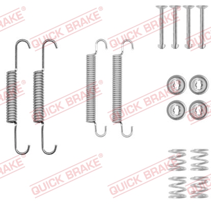 Комплектующие, стояночная тормозная система   105-0020   QUICK BRAKE