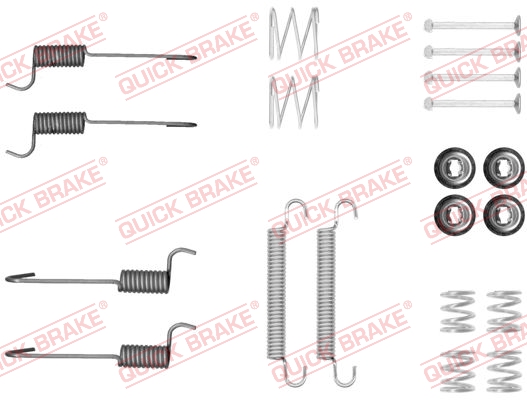 Комплектующие, стояночная тормозная система   105-0046   QUICK BRAKE