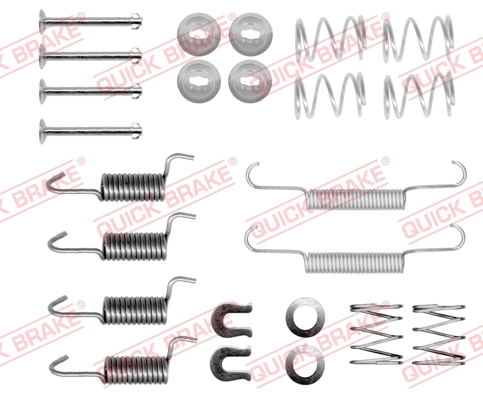 Комплектующие, стояночная тормозная система   105-0871   QUICK BRAKE