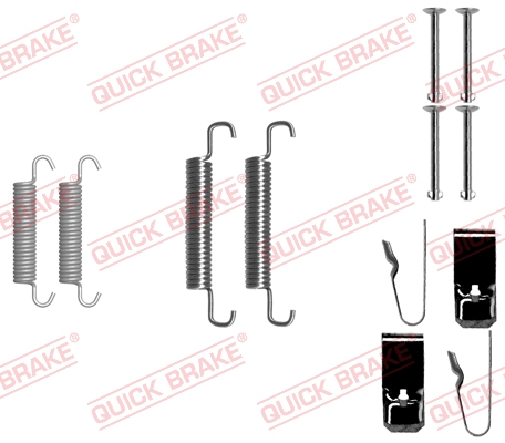 Комплектующие, стояночная тормозная система   105-0890   QUICK BRAKE