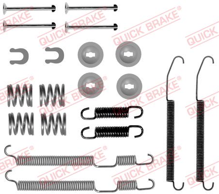 Комплектующие, тормозная колодка   105-0075   QUICK BRAKE