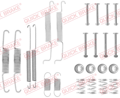 Комплект приладдя, гальмівна колодка   105-0569   QUICK BRAKE