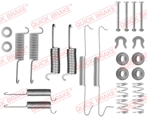 Комплект приладдя, гальмівна колодка   105-0571   QUICK BRAKE