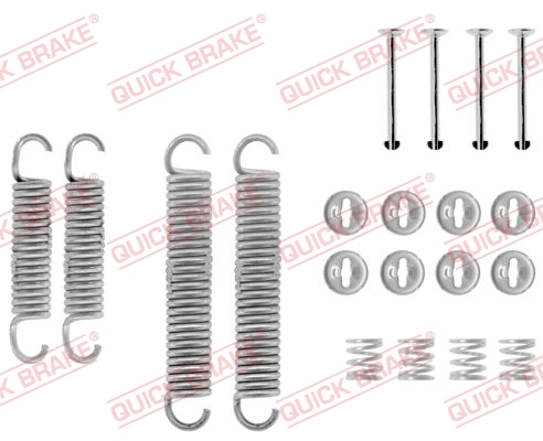 Комплектующие, тормозная колодка   105-0601   QUICK BRAKE