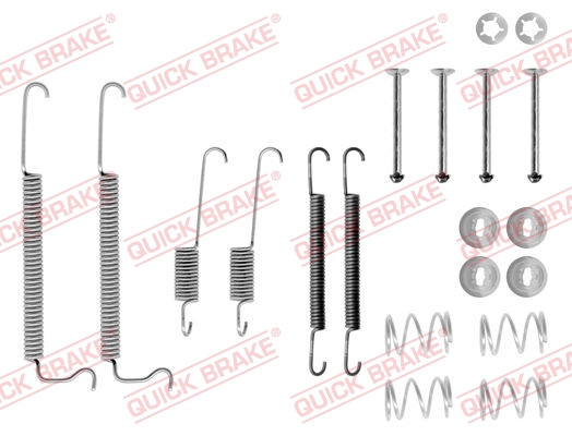 Комплектующие, тормозная колодка   105-0629   QUICK BRAKE