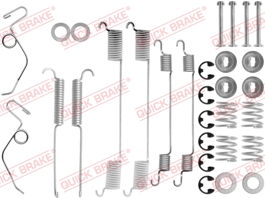 Комплектующие, тормозная колодка   105-0642   QUICK BRAKE