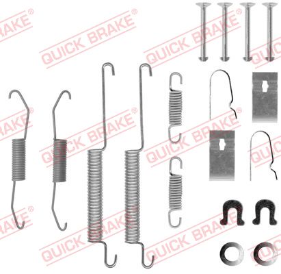 Комплектующие, тормозная колодка   105-0679   QUICK BRAKE