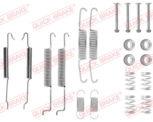 Комплект приладдя, гальмівна колодка   105-0680   QUICK BRAKE