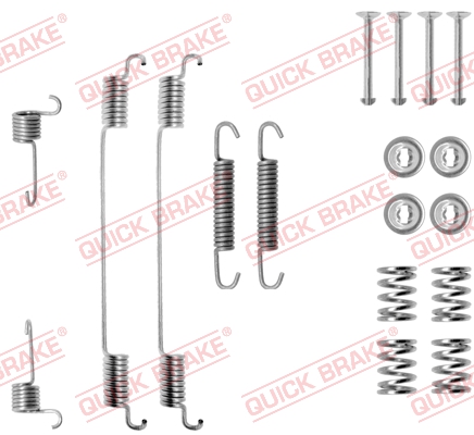 Комплектующие, тормозная колодка   105-0682   QUICK BRAKE