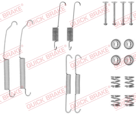 Комплектующие, тормозная колодка   105-0701   QUICK BRAKE