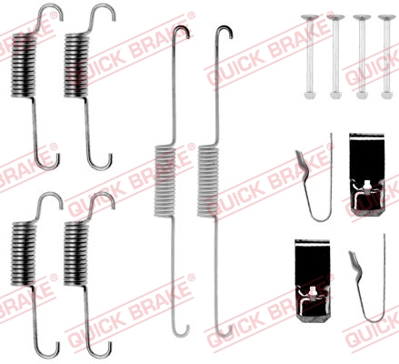 Комплектующие, тормозная колодка   105-0723   QUICK BRAKE