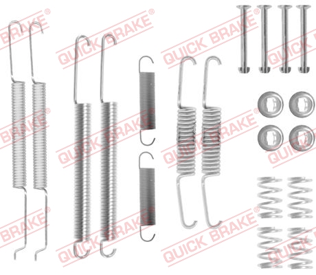 Комплектующие, тормозная колодка   105-0726   QUICK BRAKE