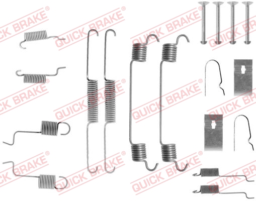 Комплектующие, тормозная колодка   105-0742   QUICK BRAKE