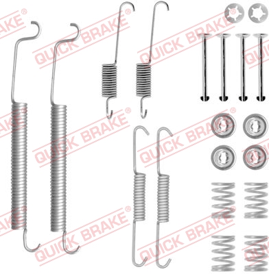 Комплектующие, тормозная колодка   105-0756   QUICK BRAKE